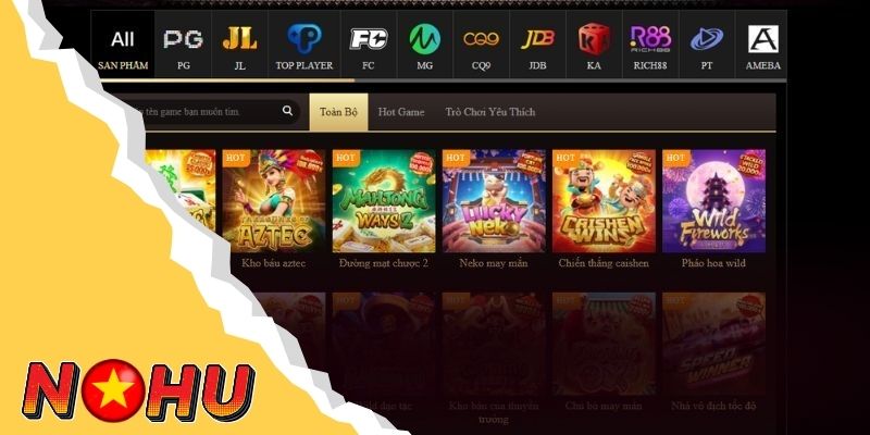 Nhà cái cung cấp hơn 1000+ thể loại game online