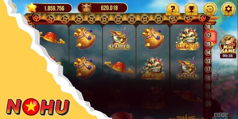 Nổ hũ thần tài NOHU90 là game slots hấp dẫn