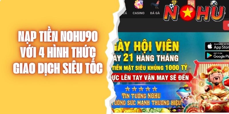 rút tiền nohu90